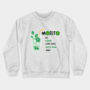 Mojito Cocktail Crewneck Sweatshirt